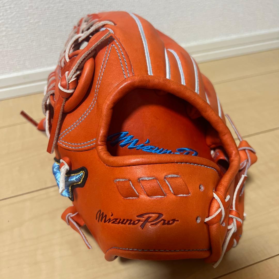 新品未使用　ミズノプロ　硬式　ダイバーシティブルー　外野手　　　左投げ