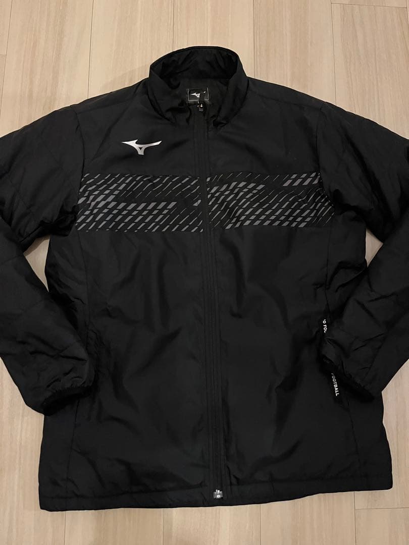 Mizuno ブラック ジャージ上下セット Lサイズ