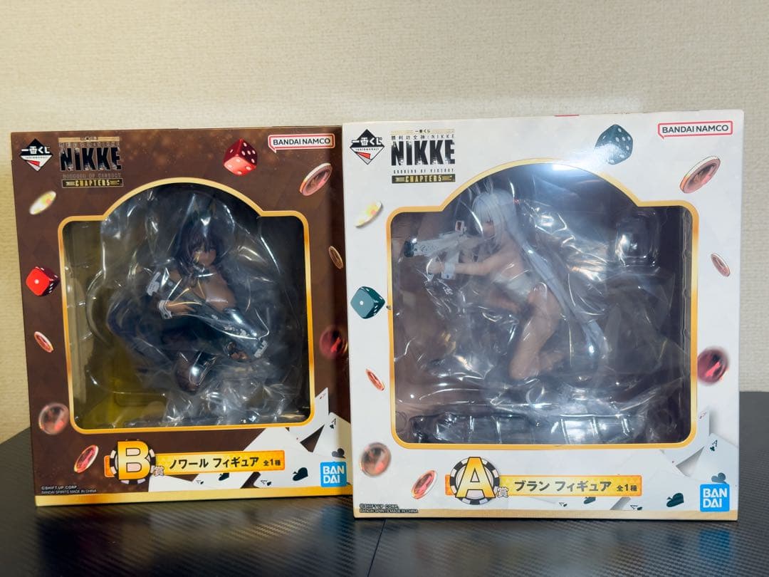 【未開封】勝利の女神NIKKE 一番くじ ブラン ノワール セット アクスタ付き
