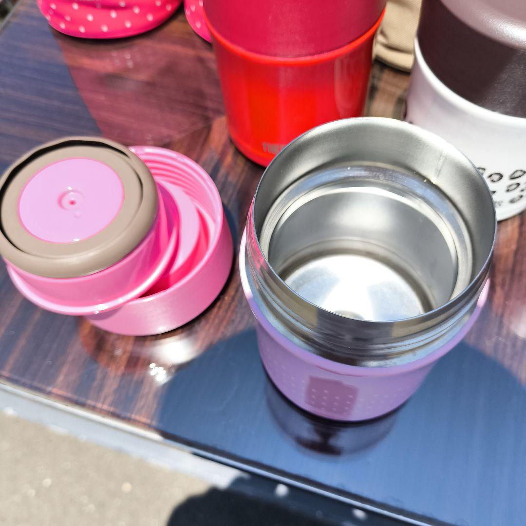 THERMOS スープジャー カラフル 6点セット ポーチ付き