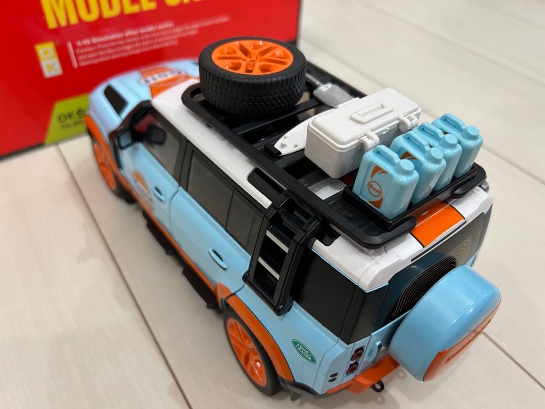 新品 希少 1/18 ランドローバー ディフェンダー Golf カスタム 仕様