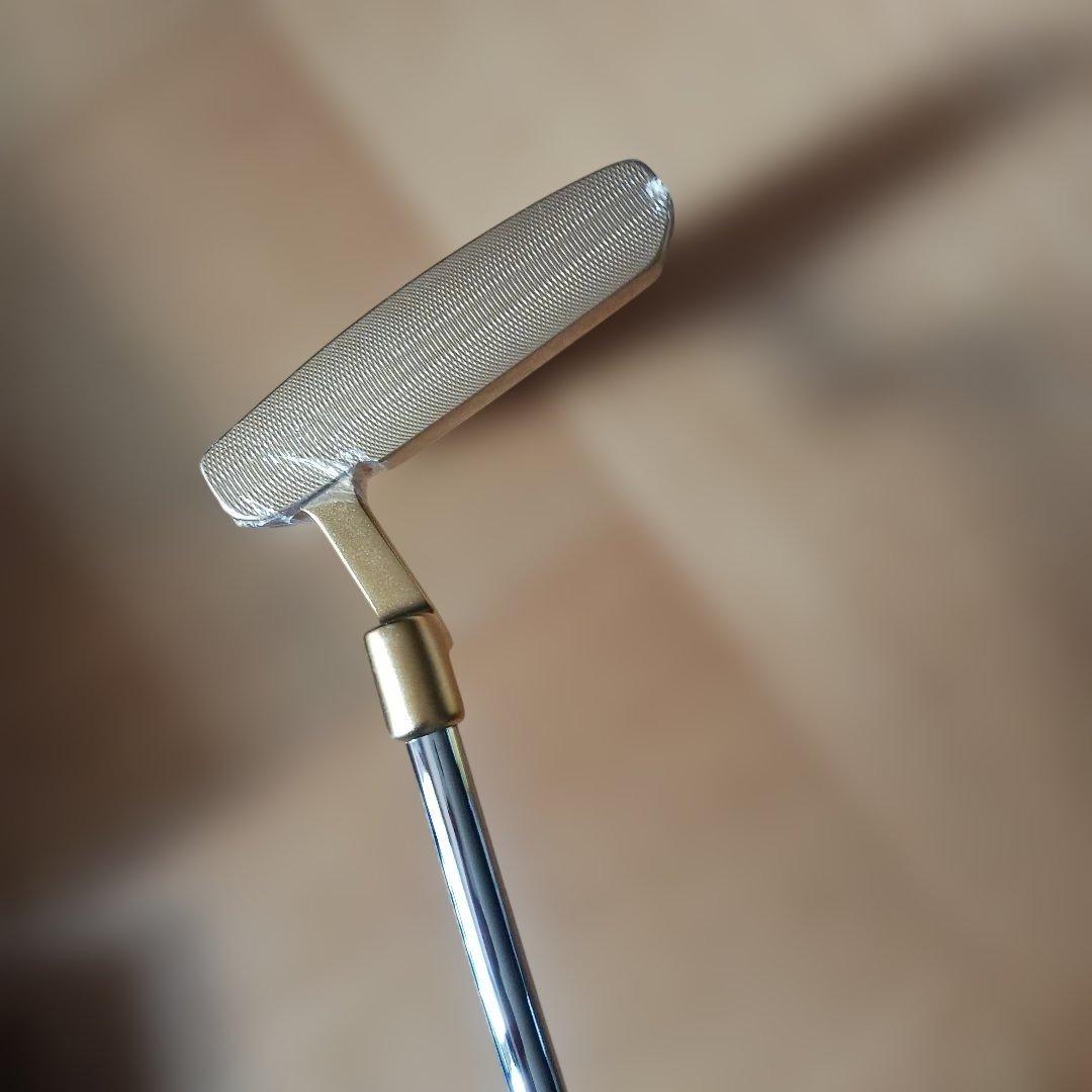 リンクスマスターモデル CNC加工ゴールドパター本皮グリップ仕様