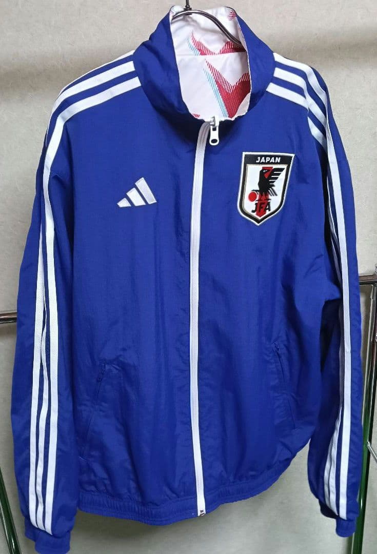 【極美品】日本代表 リバーシブル 2022アンセムジャケット “折鶴モデル” L