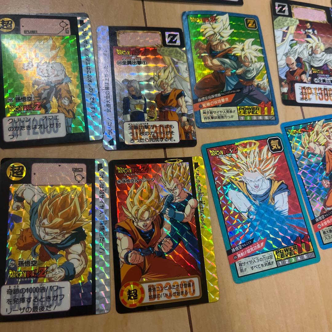 ドラゴンボールトレーディングカード全17枚キラあり