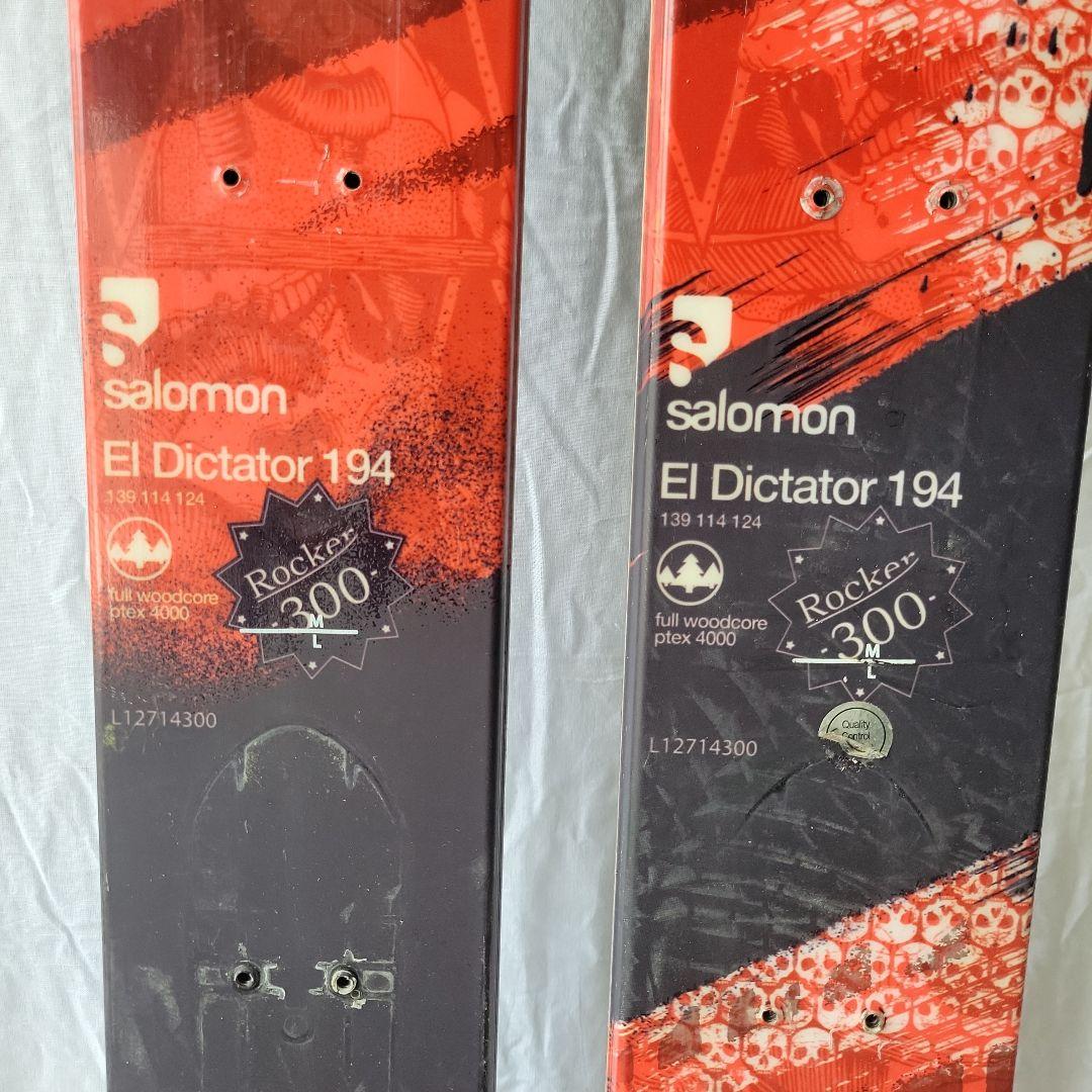 Salomon El Dictator 194 スキー板