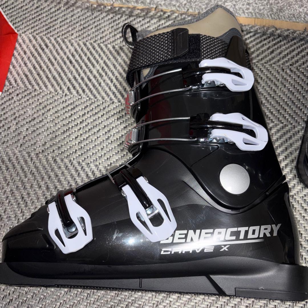 GENFACTORY CAV-X ブラック スキーブーツ