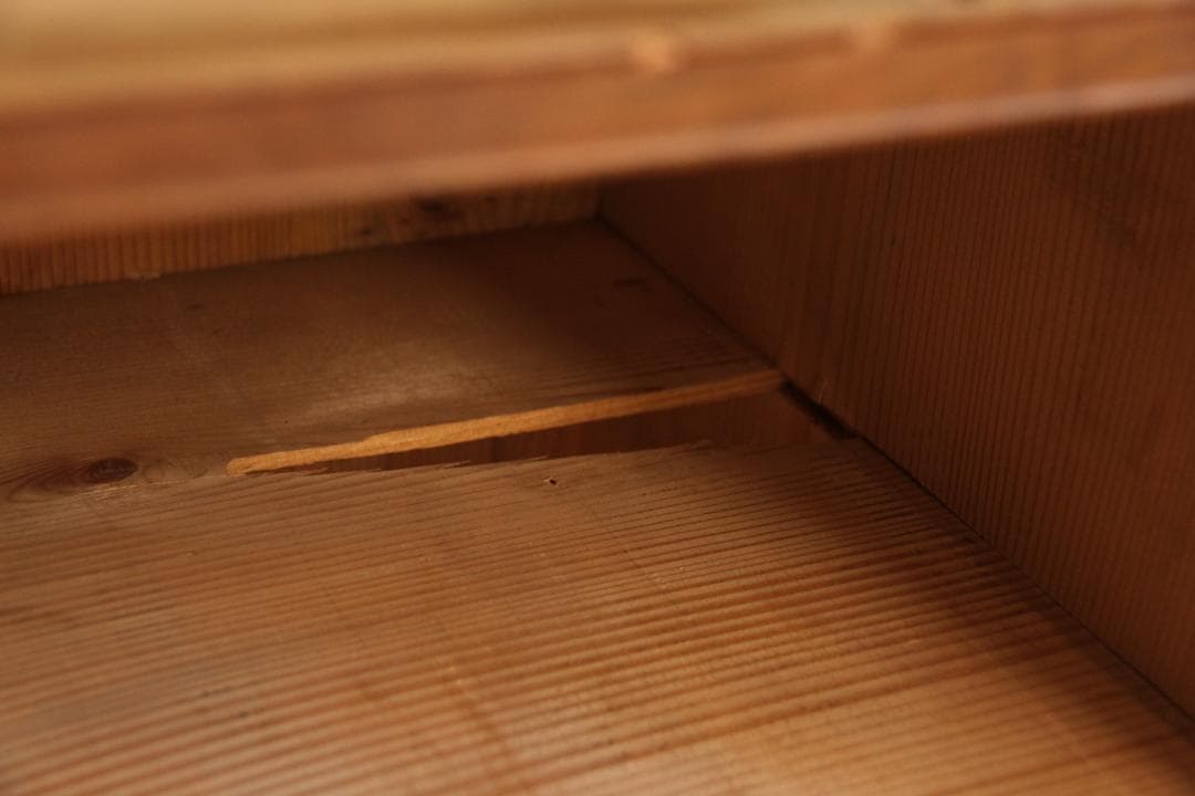 棚　木製　2段　高さ49㎝　アンティー　古道具　レトロ