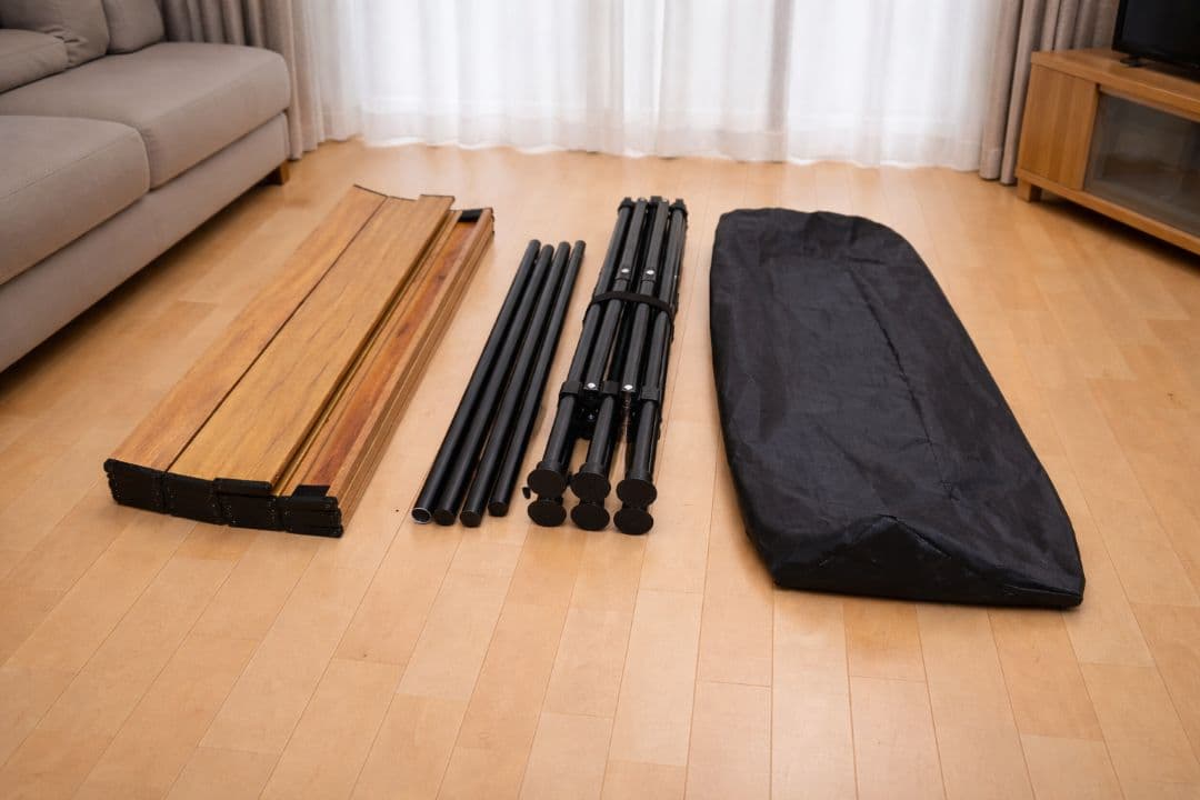 IGNIO アルミ ロールテーブル 120 折り畳み アルペン