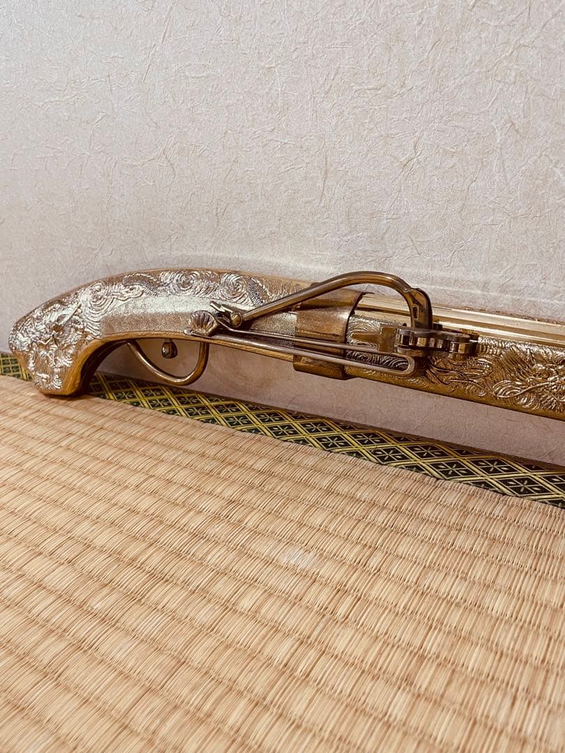 種子島　火縄銃　レプリカ　ケース無しにて発送します