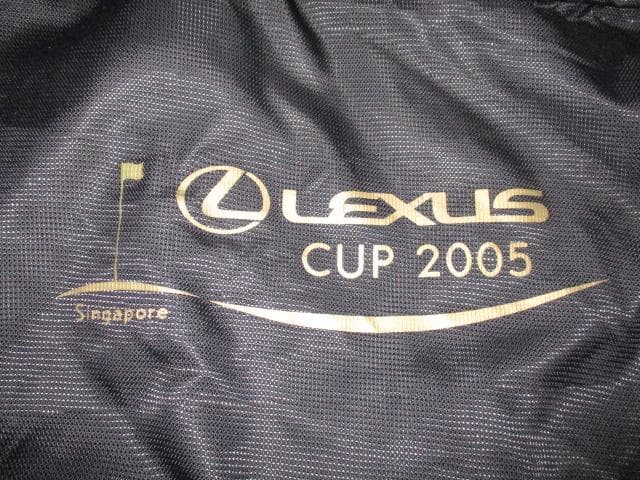 m22186★LEXUS★ゴルフキャディバッグカバー・すっぽり入るタイプ