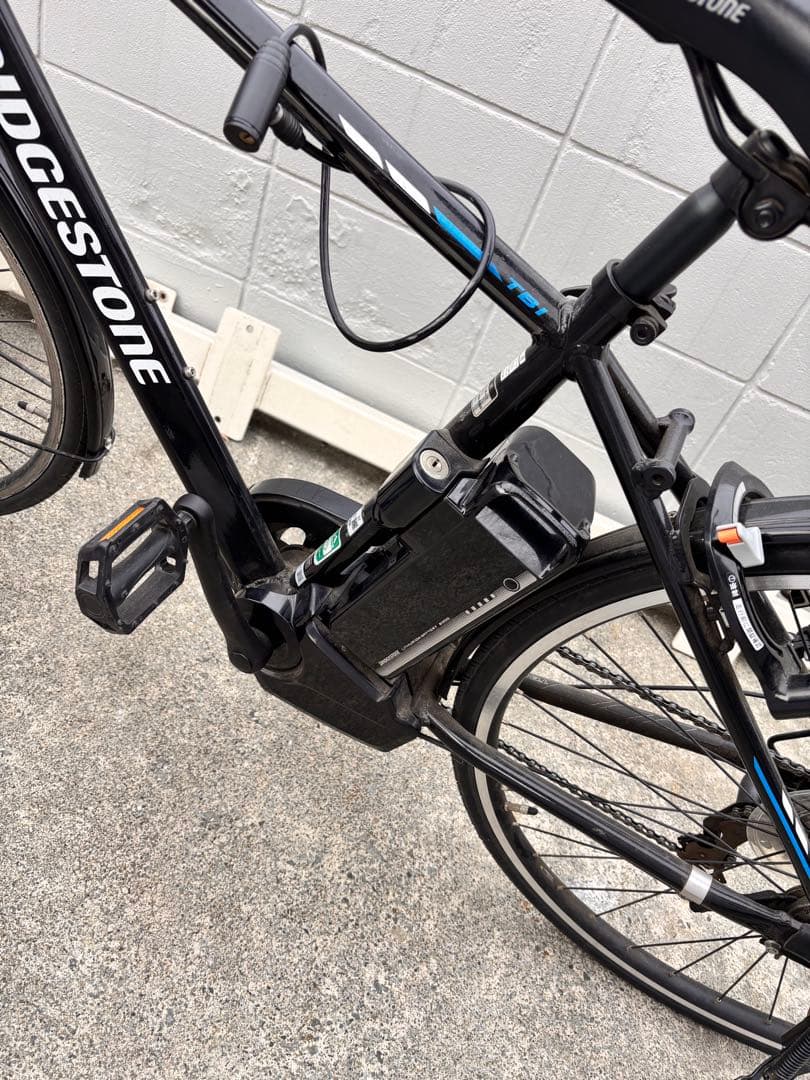 BRIDGESTONE 電動アシスト自転車 ブラック