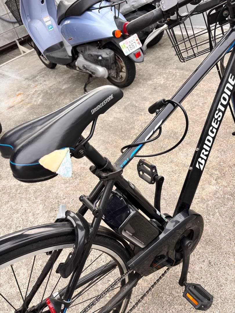BRIDGESTONE 電動アシスト自転車 ブラック