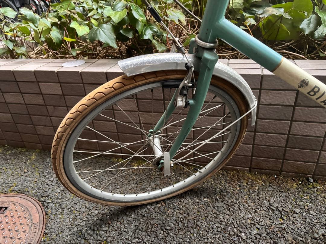 ビアンキ　ミニベロ7レディ　チェレステ