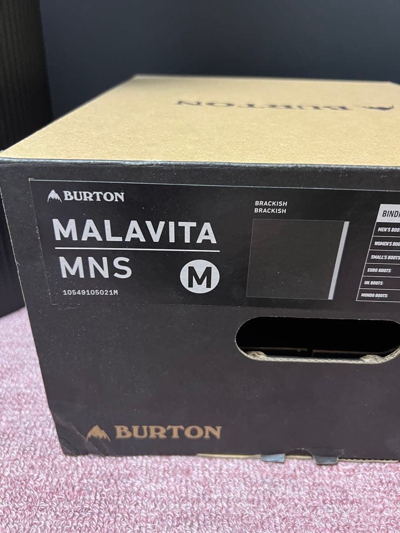 Burton MALAVITA ブラック Mサイズ