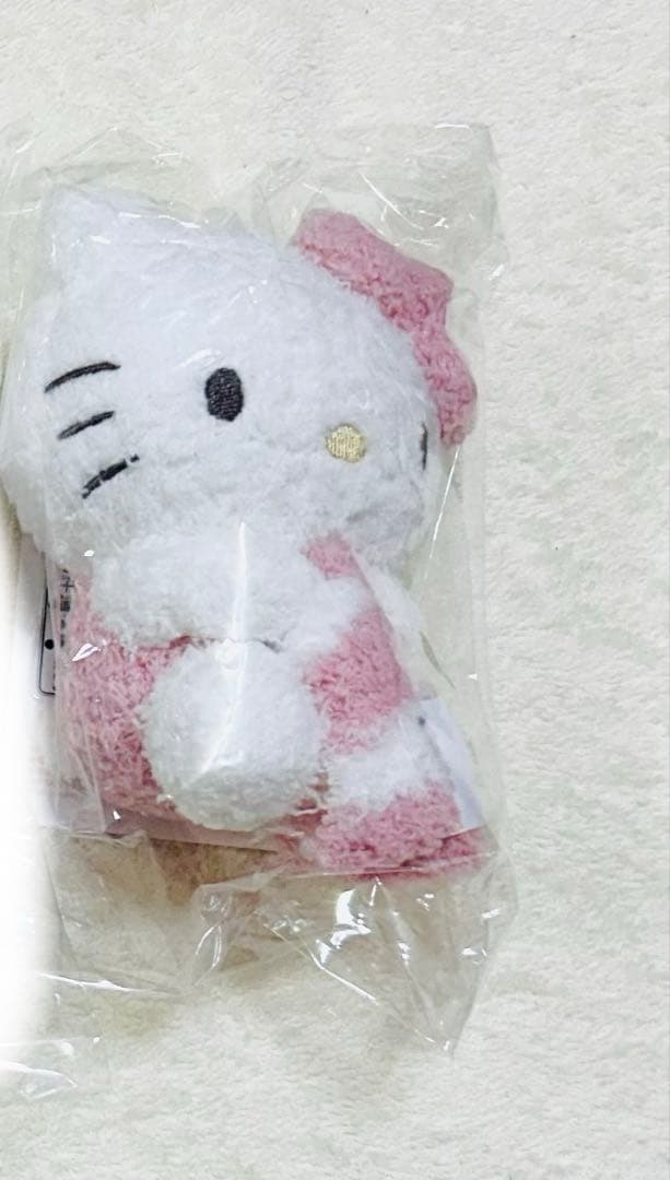 ジェラートピケ　サンリオハウス　ハローキティ　ベビモコぬいぐるみチャーム　ピンク