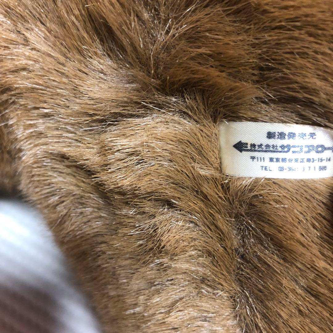 サンアロー　茶色のウサギぬいぐるみ特大　希少