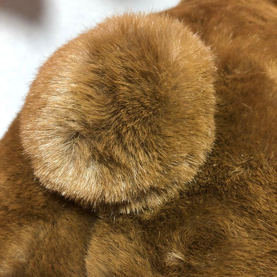 サンアロー　茶色のウサギぬいぐるみ特大　希少
