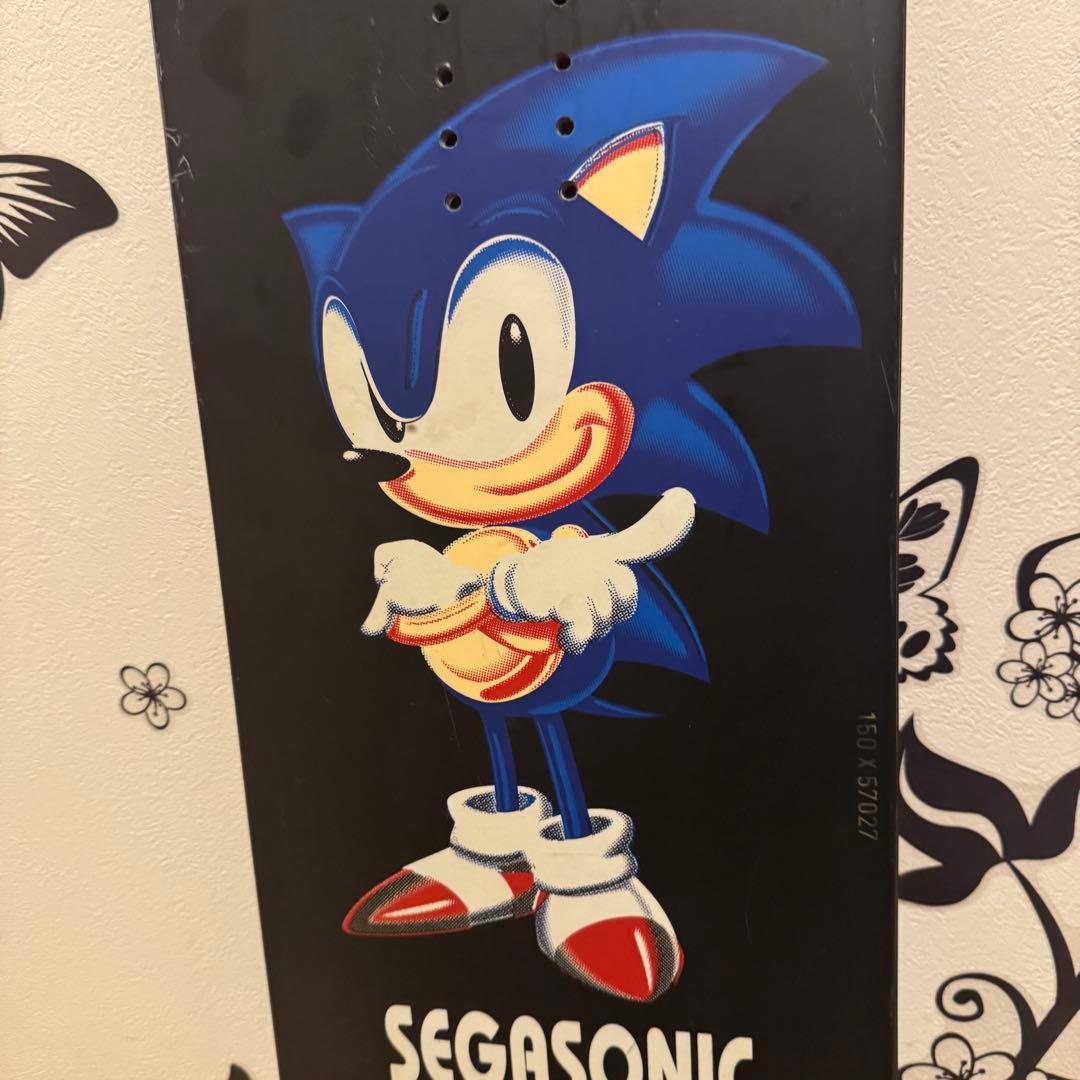 ソニック　スノーボード　ボード　スノボー　セガ　SEGA 激レア　おまけ付き