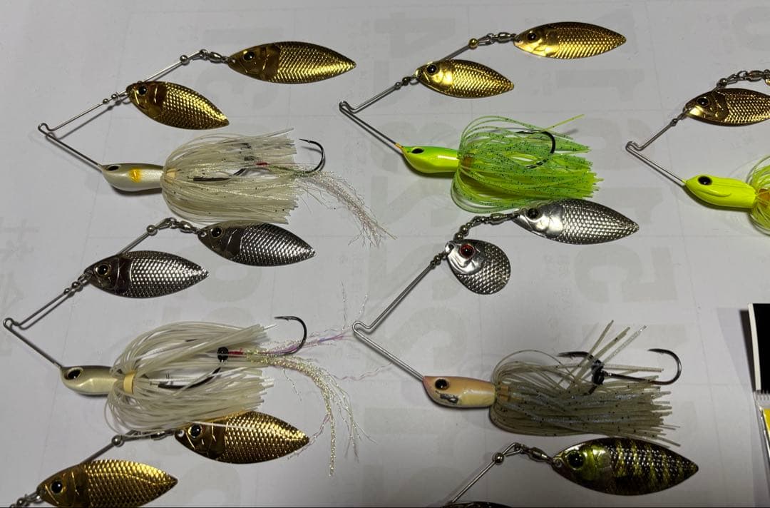 Deps B-CUSTOMスピナーベイトその他15個セット