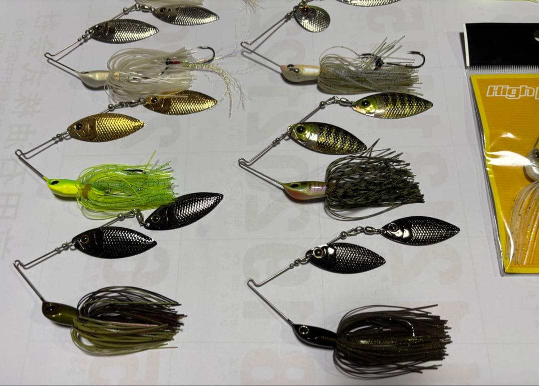 Deps B-CUSTOMスピナーベイトその他15個セット