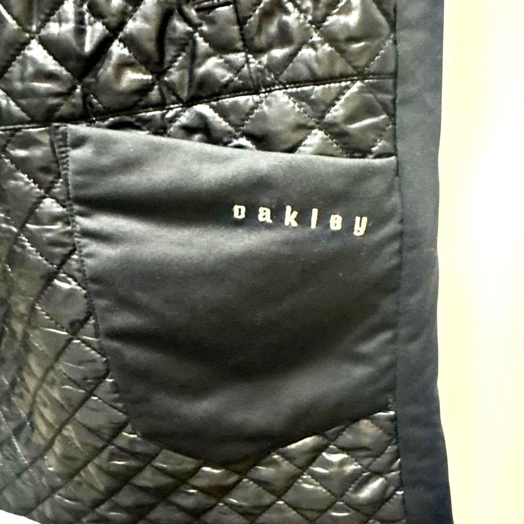 Oakley オークリー黒 キルティングダウンワンピースゴルフレディースＭ