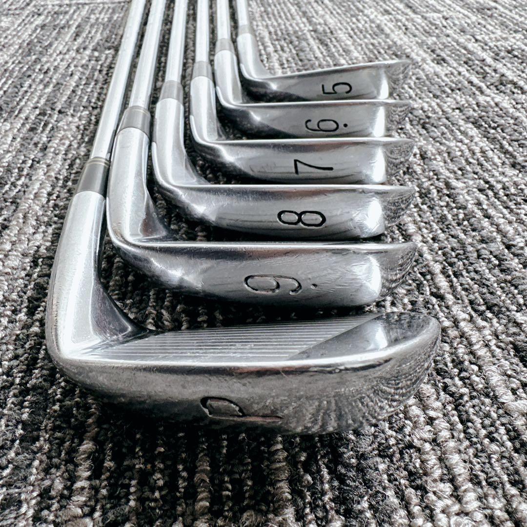 希少 レフティ TOUR CHAMP TCL-92I 6本 フレックスS 左利き