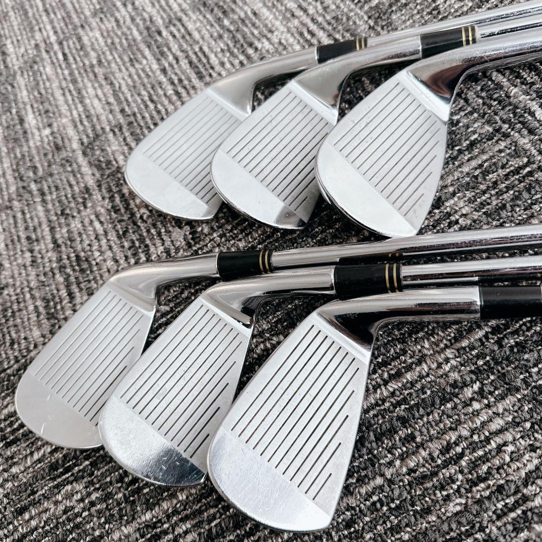 希少 レフティ TOUR CHAMP TCL-92I 6本 フレックスS 左利き