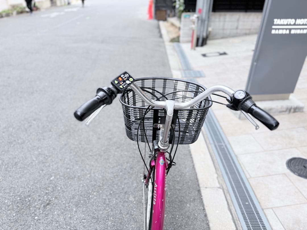大阪府　ヤマハ　電動アシスト自転車　バッテリー8.7ah 26インチ