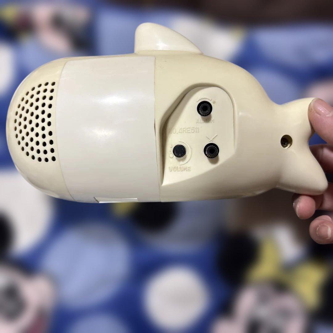 希少　少年アシベ・ゴマちゃん・目覚まし時計　可動品