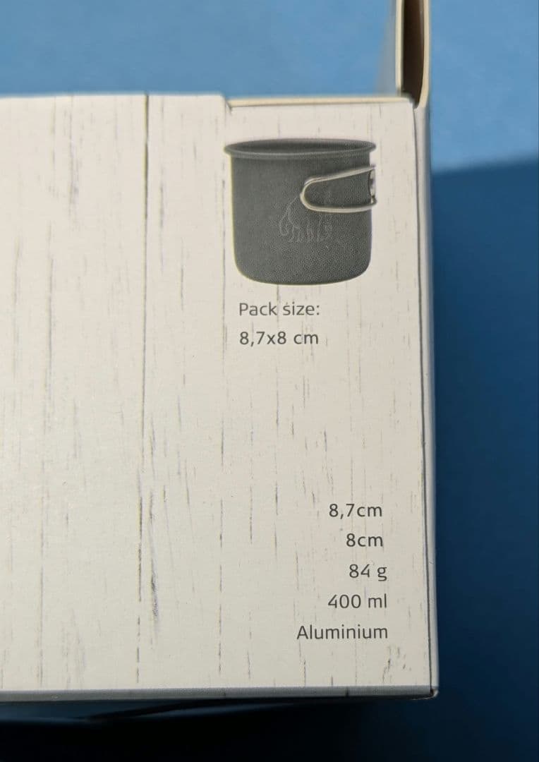 nordisk アルミマグ 400ml×2 200ml×2 4個セット