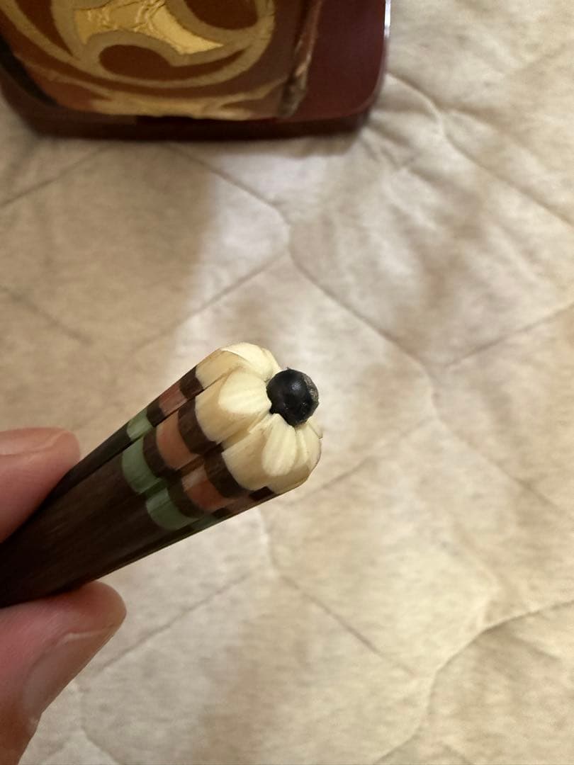 三線　手作りカラクイ