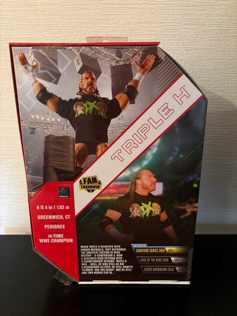 WWE Elite Ultimate Triple トリプル H 新品