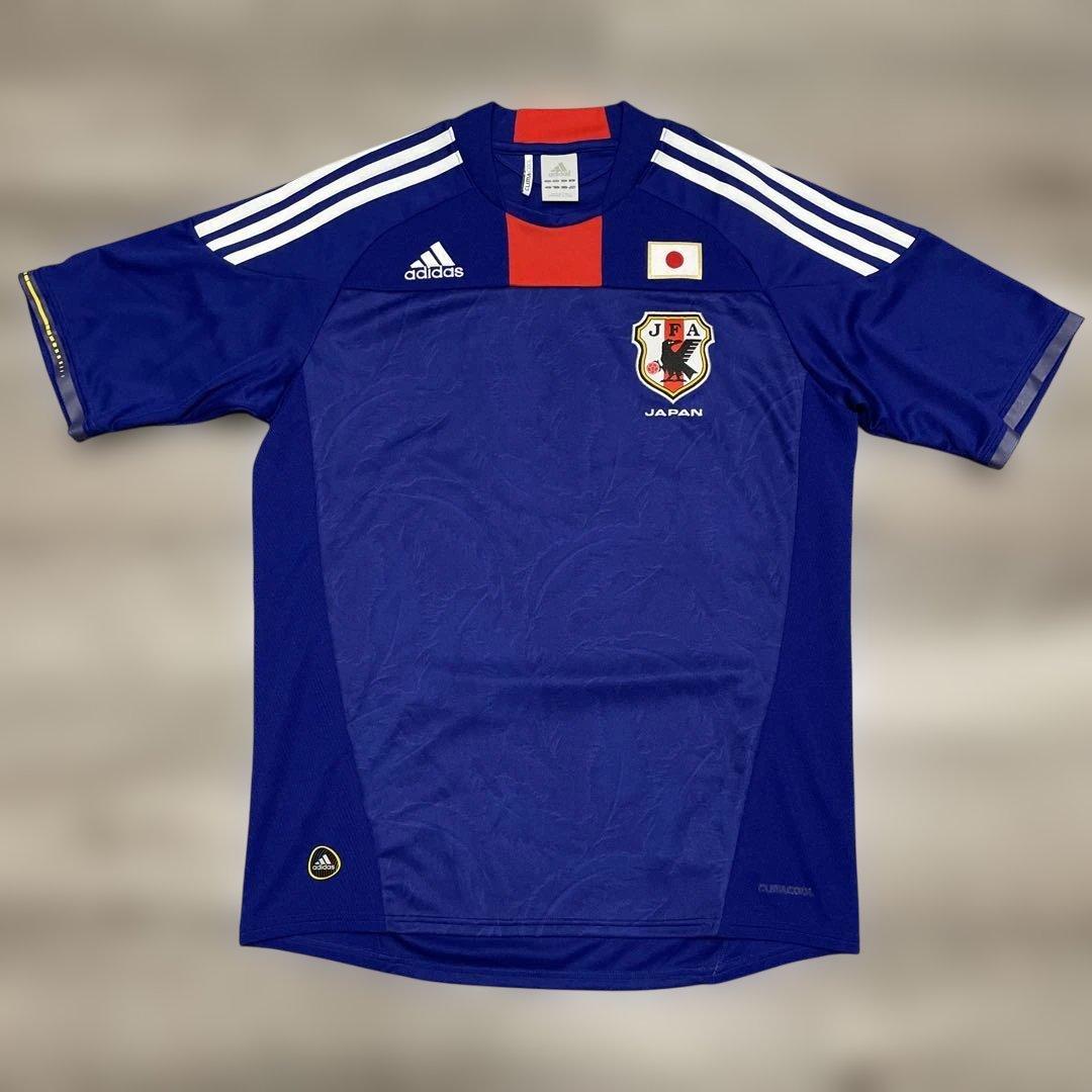 美品 Adidas JFAサッカー日本代表ユニフォーム 革命に導く羽 2010