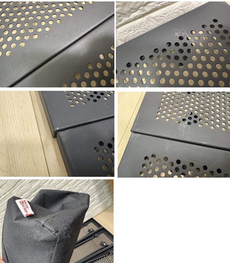 テントファクトリー アウトドア テーブル Mサイズ 囲炉裏テーブル