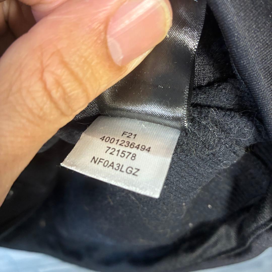 【USA古着】ノースフェイスシェルベストXL企業モノ刺繍ドローvacasa