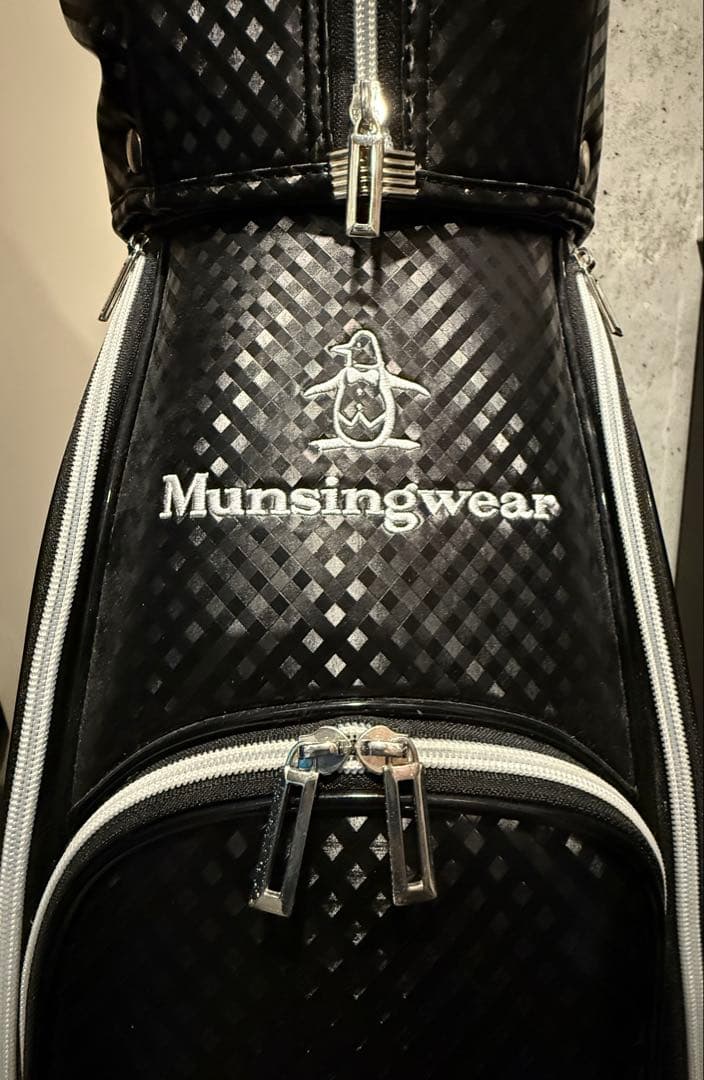【極美品】マンシングウェア Munsingwear キャディバッグ