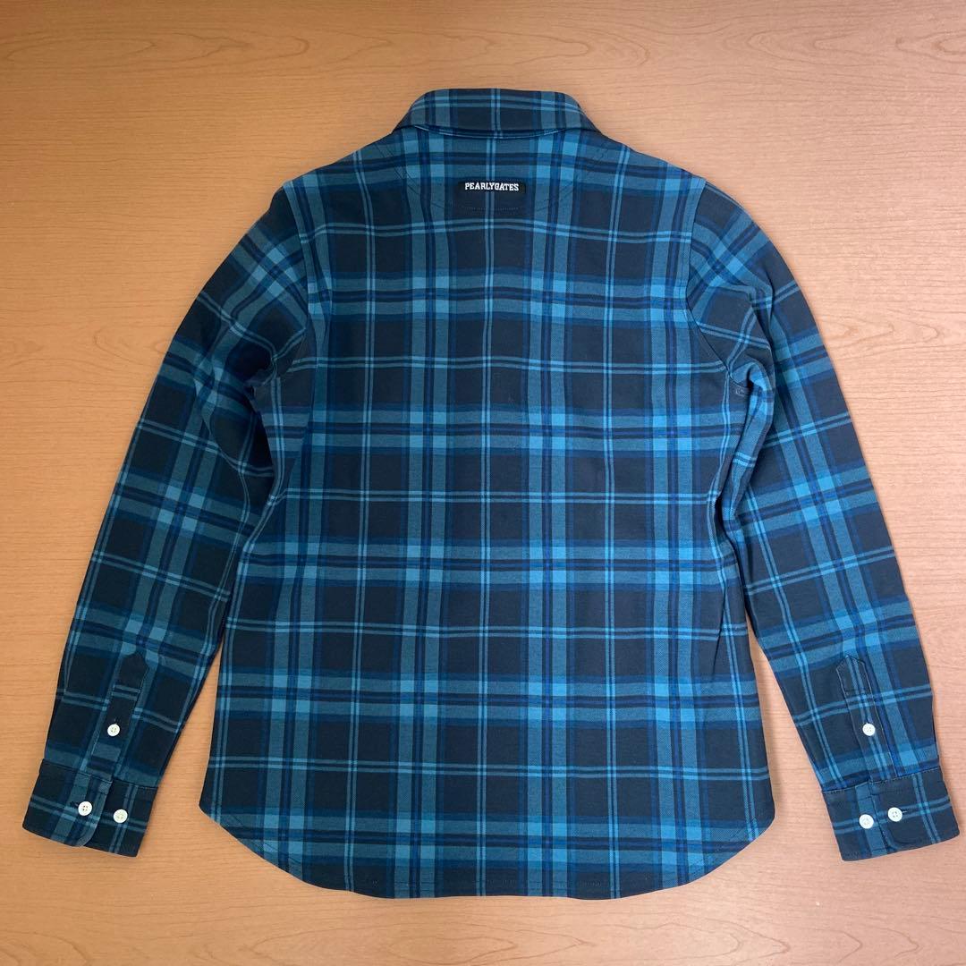 【美品】パーリーゲイツ　チェックシャツ