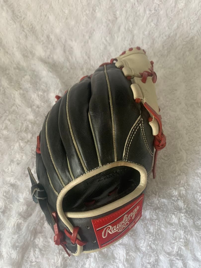 Rawlings 野球グローブ 黒と白