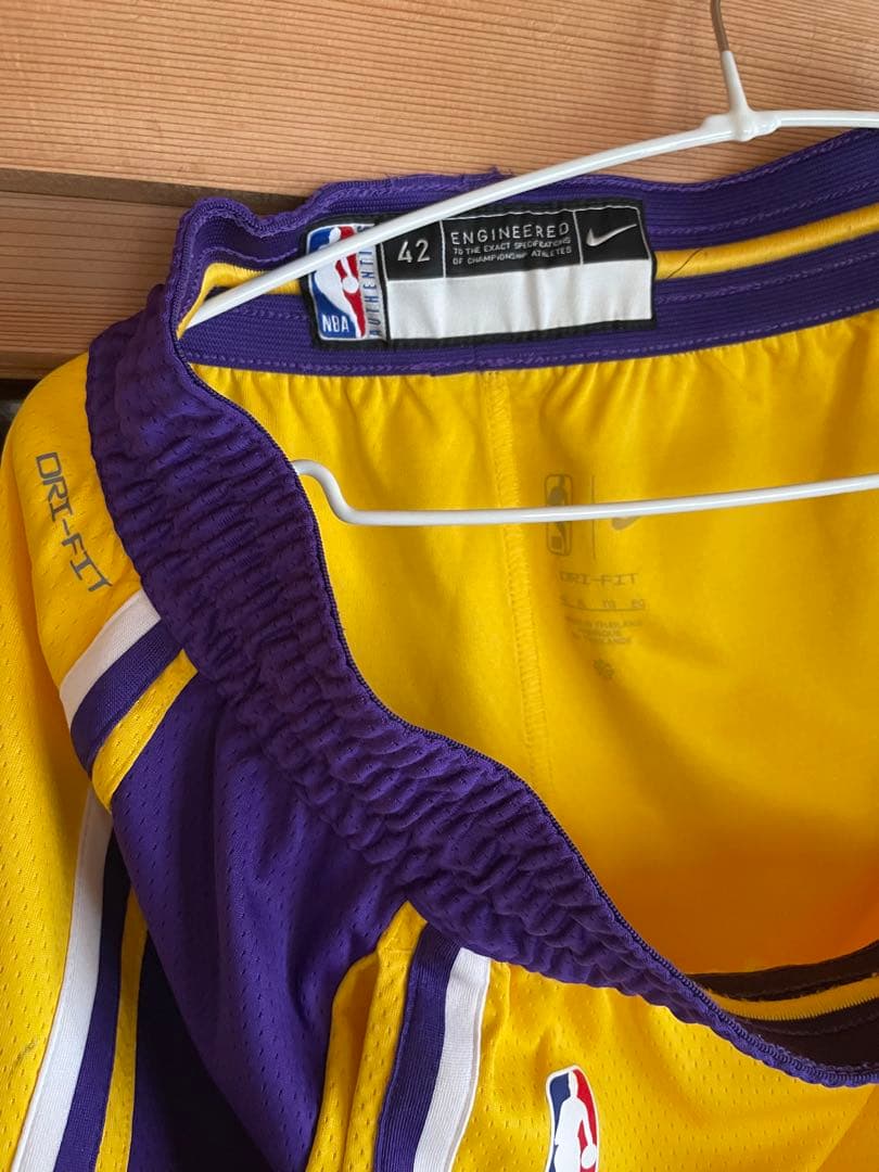 Nike Los Angeles Lakers バスケットパンツ 42