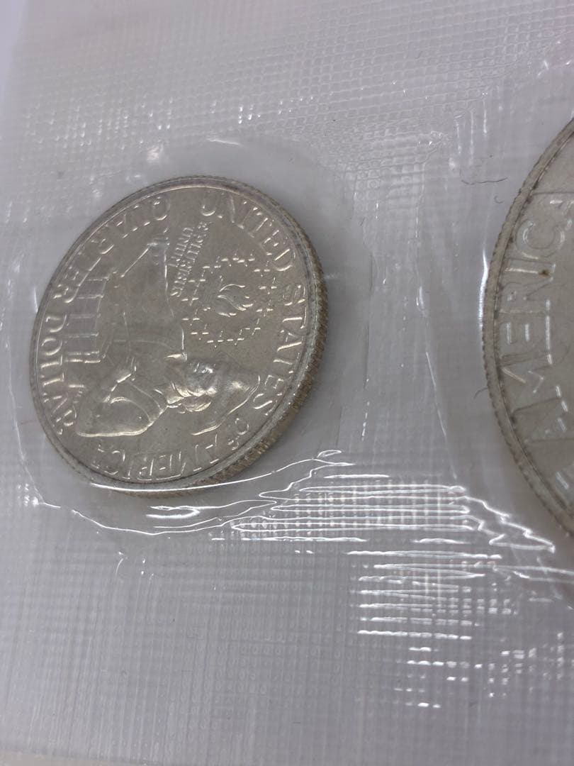 アメリカ建国200周年記念　銀貨3枚セット1776年ー1976年