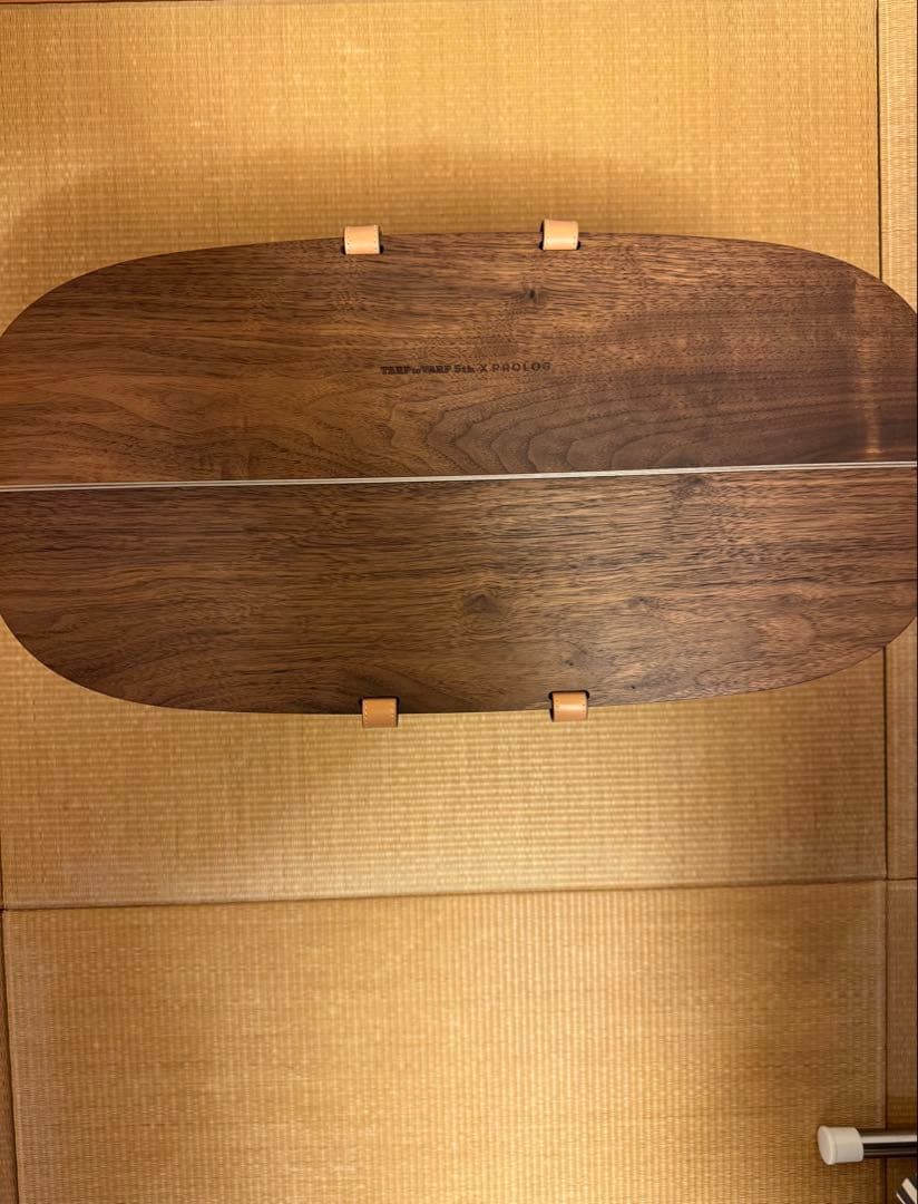 PROLOG × TARPtoTARP TOTE TABLE Walnut