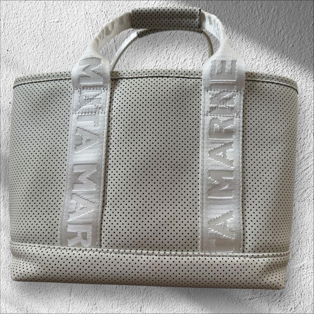 極美品　MUTA ムータ　カートバッグ　トートバッグ　白　アイボリー　バッグ