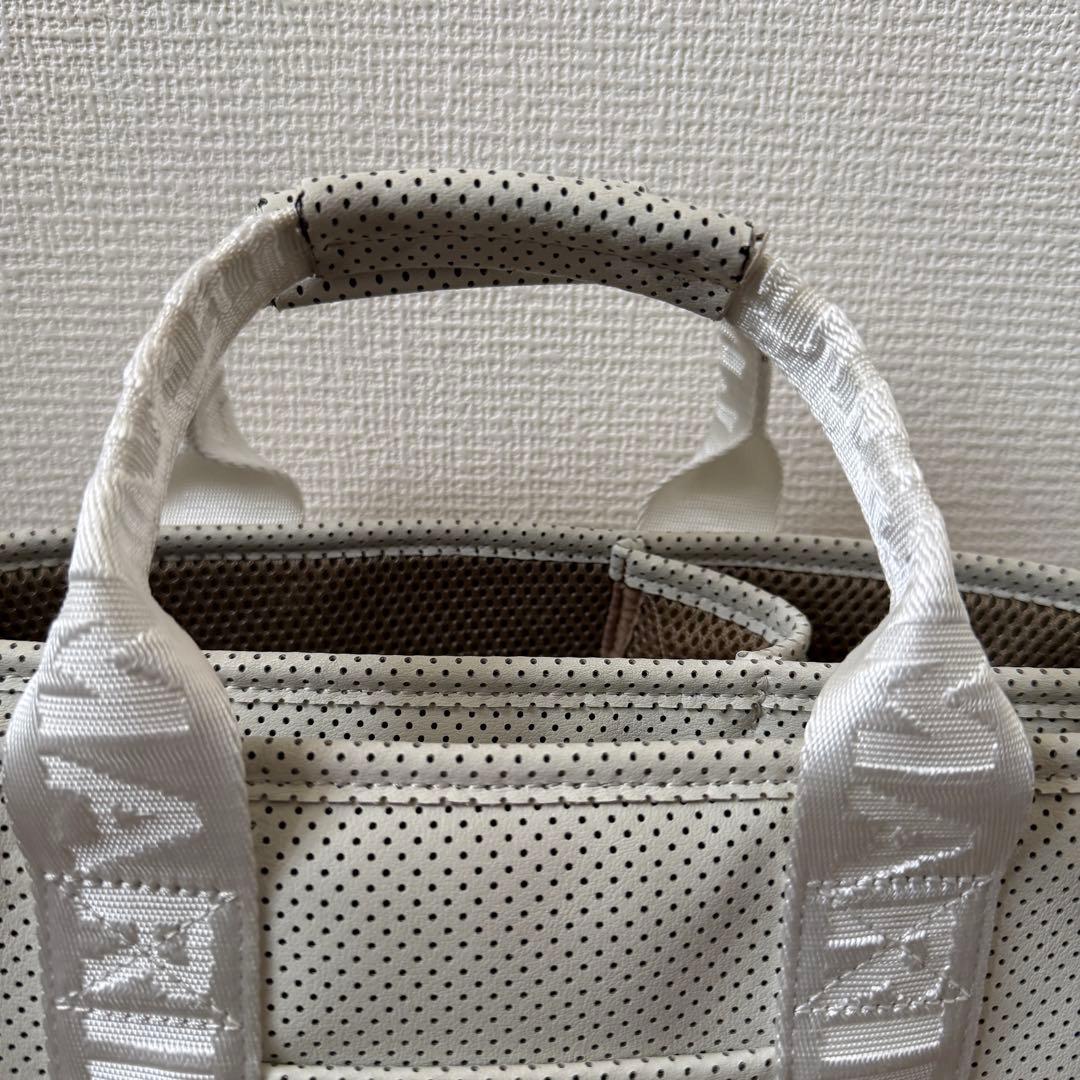 極美品　MUTA ムータ　カートバッグ　トートバッグ　白　アイボリー　バッグ