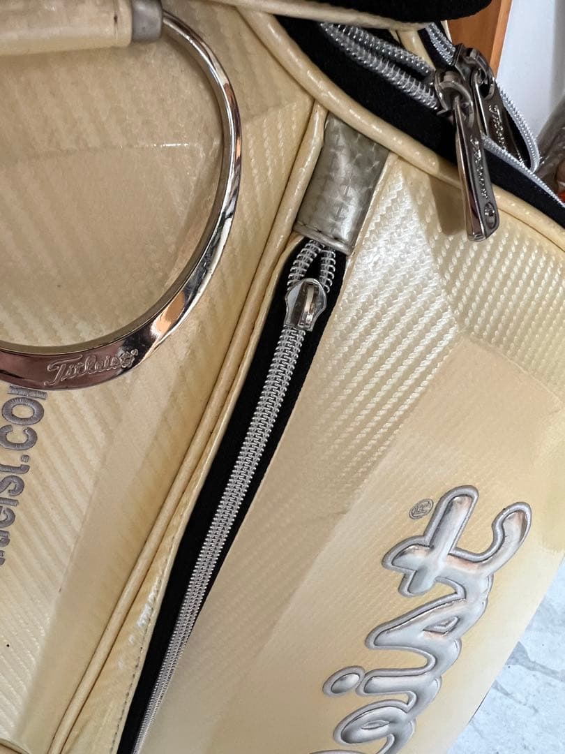 Titleist ゴルフバッグ・キャディバッグ クリーム色