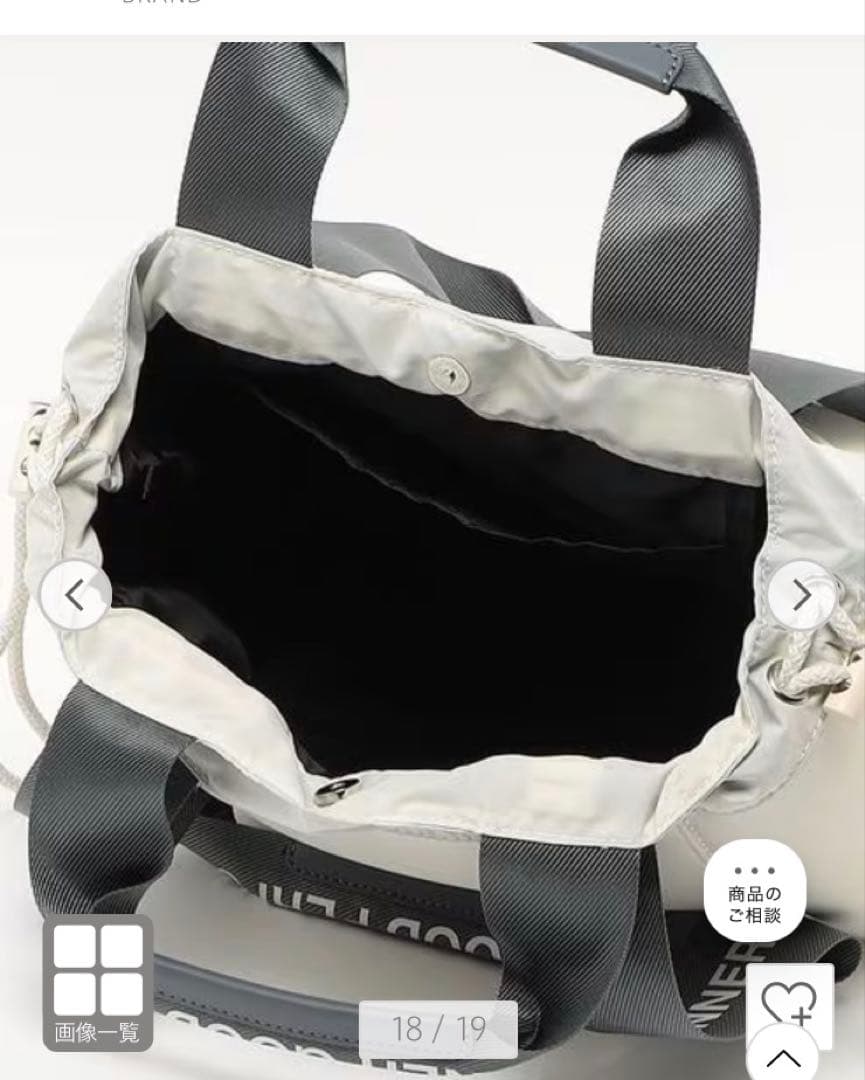 ユナイテッドアローズゴルフ　ロゴテープカートバッグ