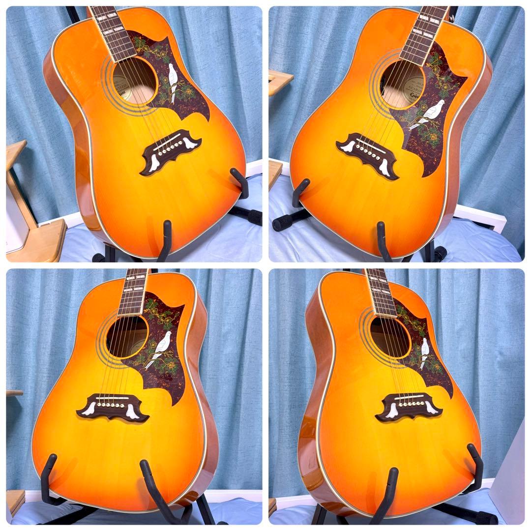 【牛骨☆エレアコ】Epiphone☆エピフォン☆DOVE☆ダヴ★ダブ