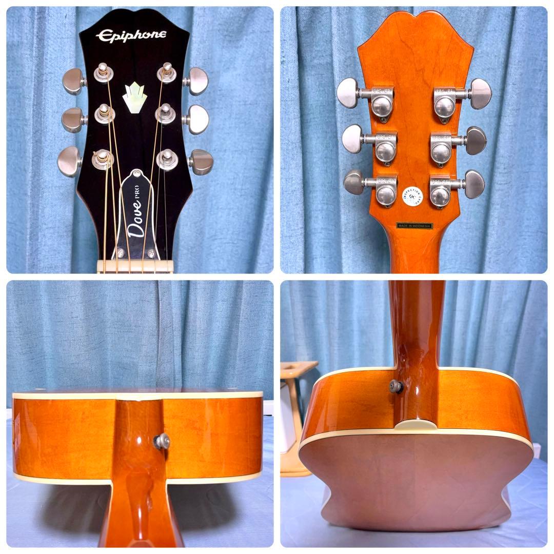 【牛骨☆エレアコ】Epiphone☆エピフォン☆DOVE☆ダヴ★ダブ