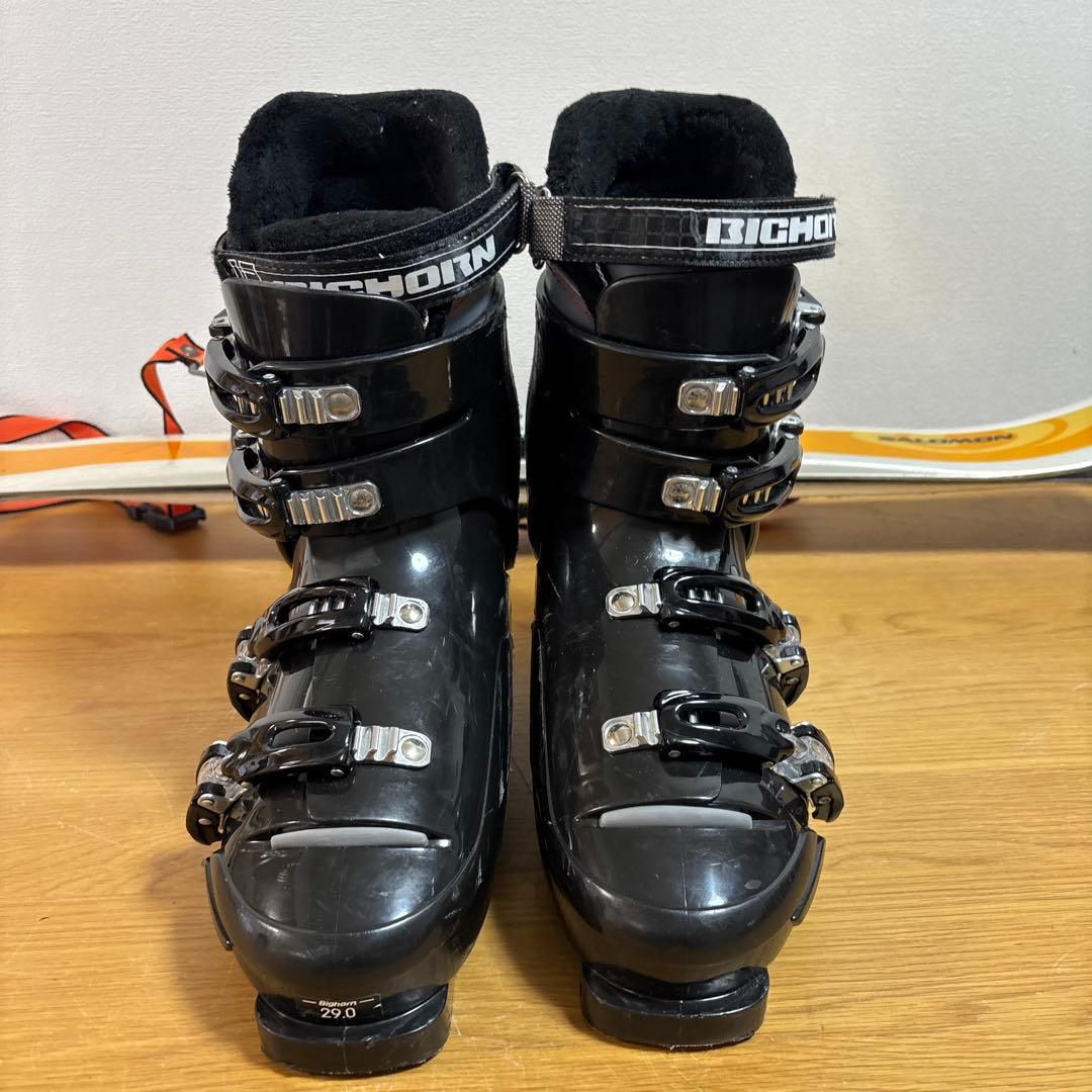 メンズショートスキーセットファンスキー　　Salomon 29cm〜29.5cm