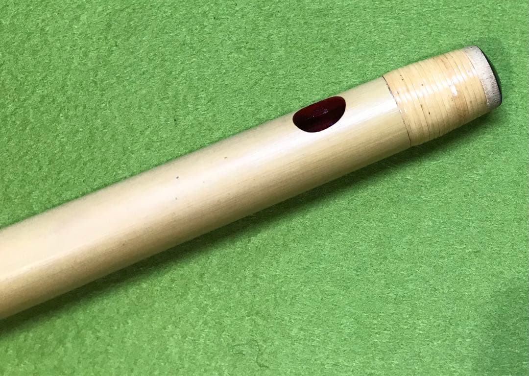 横笛307篠笛/7本調子/獅子田(竹水)/7穴/美品