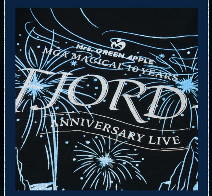 FJORD　グリッターロゴTシャツ　ブラック　レディース　クロップド　Mサイズ